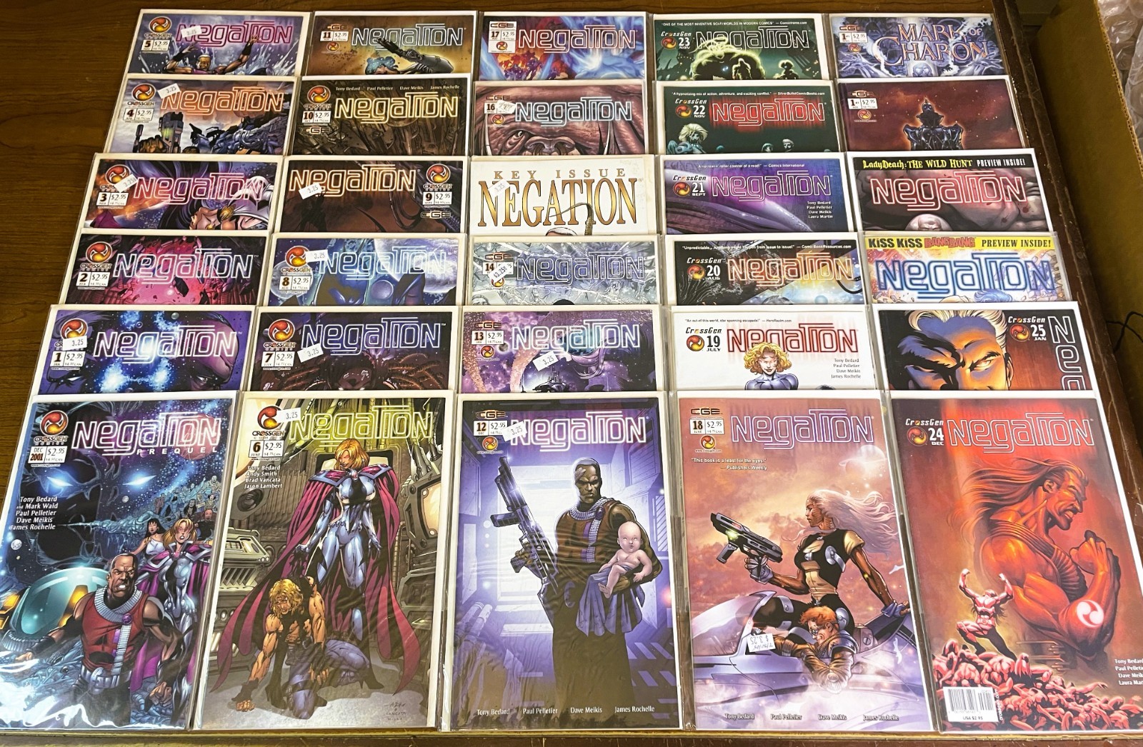 NEGATION #1 - 27+Extras by CrossGen Comics Complete Series Full Run Higher Grade