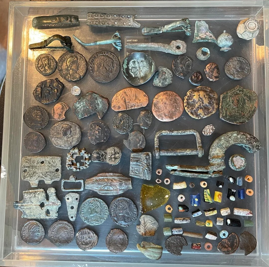 10 AUTHENTIC Ancient & Medieval History Artifacts ~~ The Archaeology Grab Bag ~~