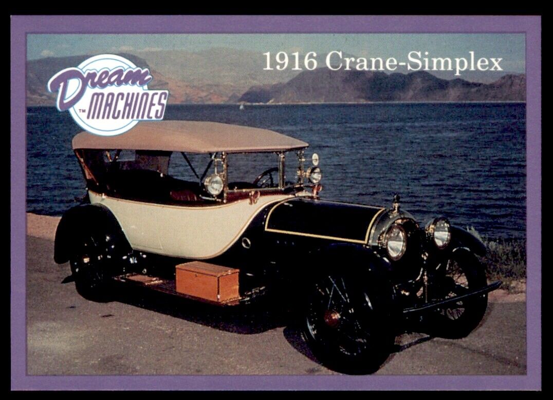 Lime Rock  Dream Machines (1991) 1916 Crane-Simplex No. 101