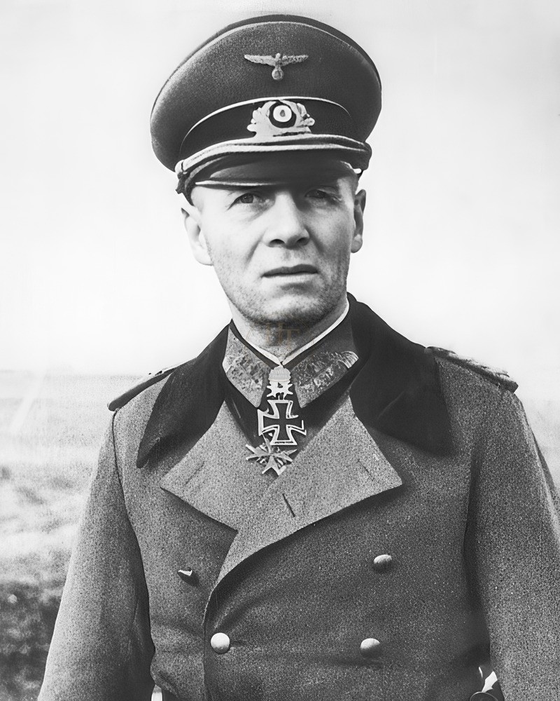 Erwin Rommel German Army General Portrait WWII 8x10 Glossy Print HT41362138