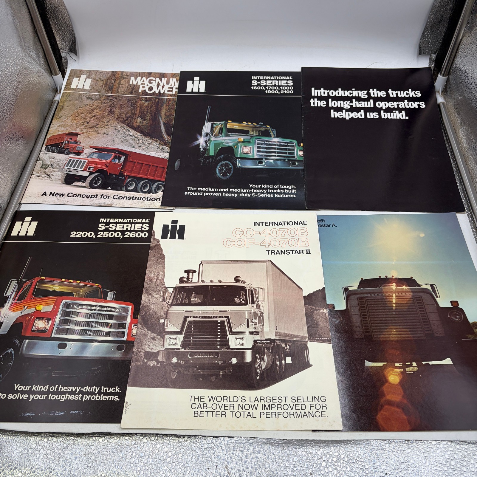 Vintage International Harvester IH Truck Brochure Lot of 6 Transtar S Series