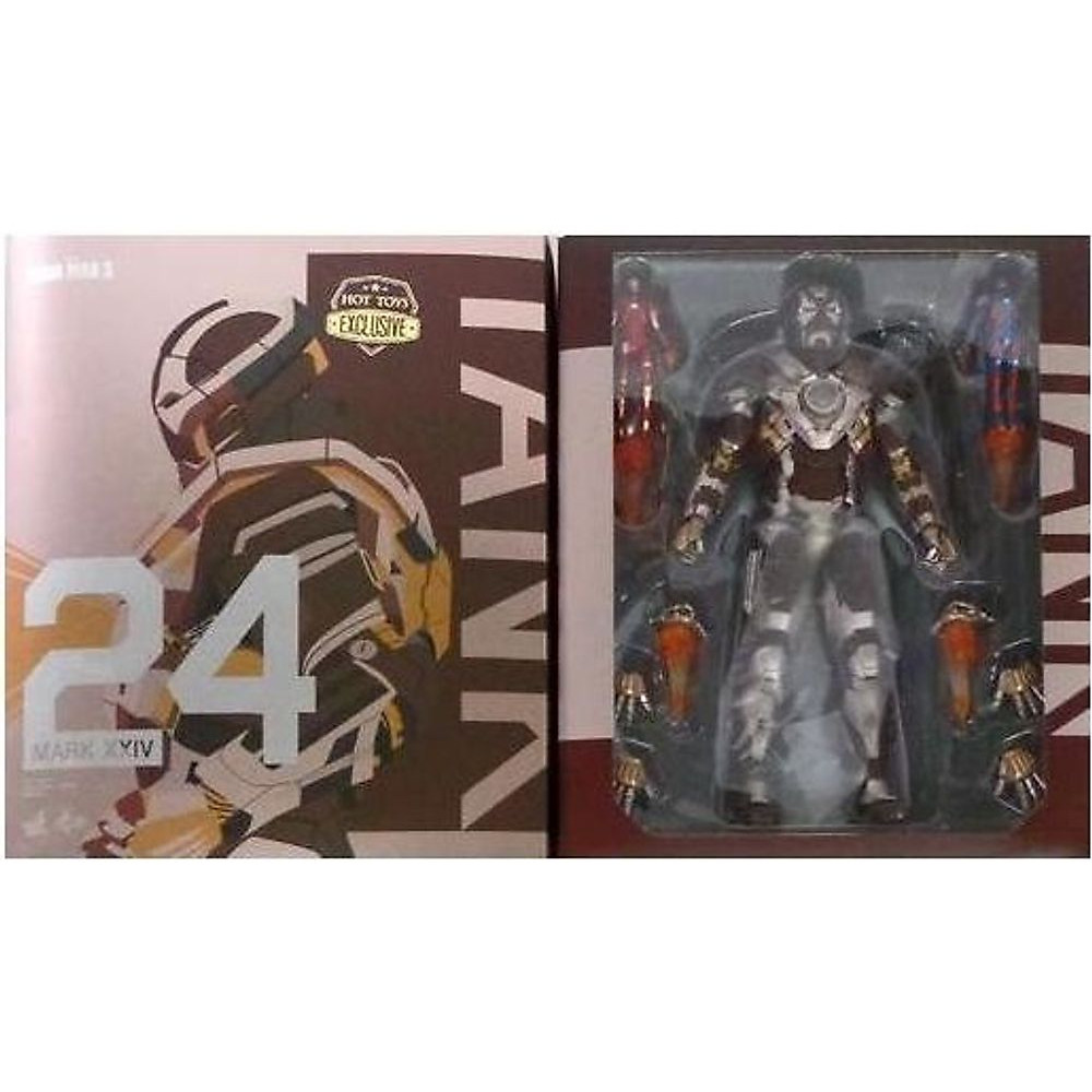 “Iron 3” Iron Man Mark 24 Movie Masterpiece 1 6 Action Figure Used
