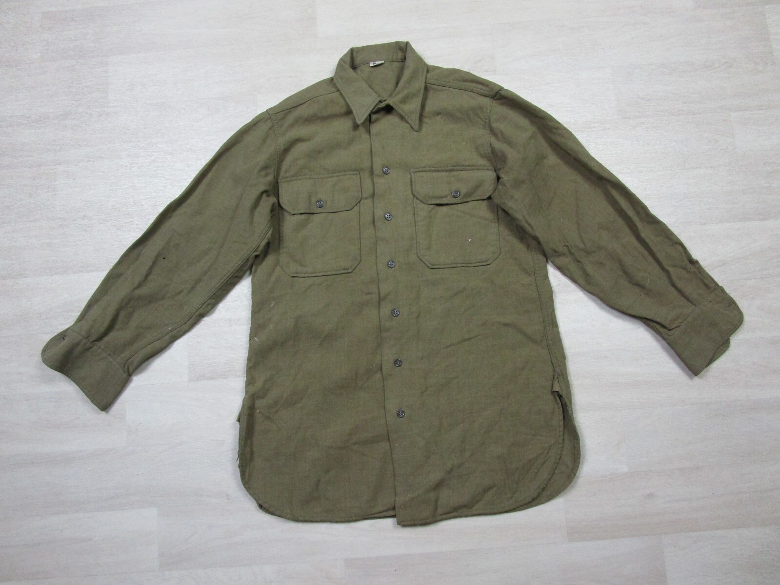 Vintage 1940's Military Shirt WWII US Army Air Force Officer's Uniform WW2 USA