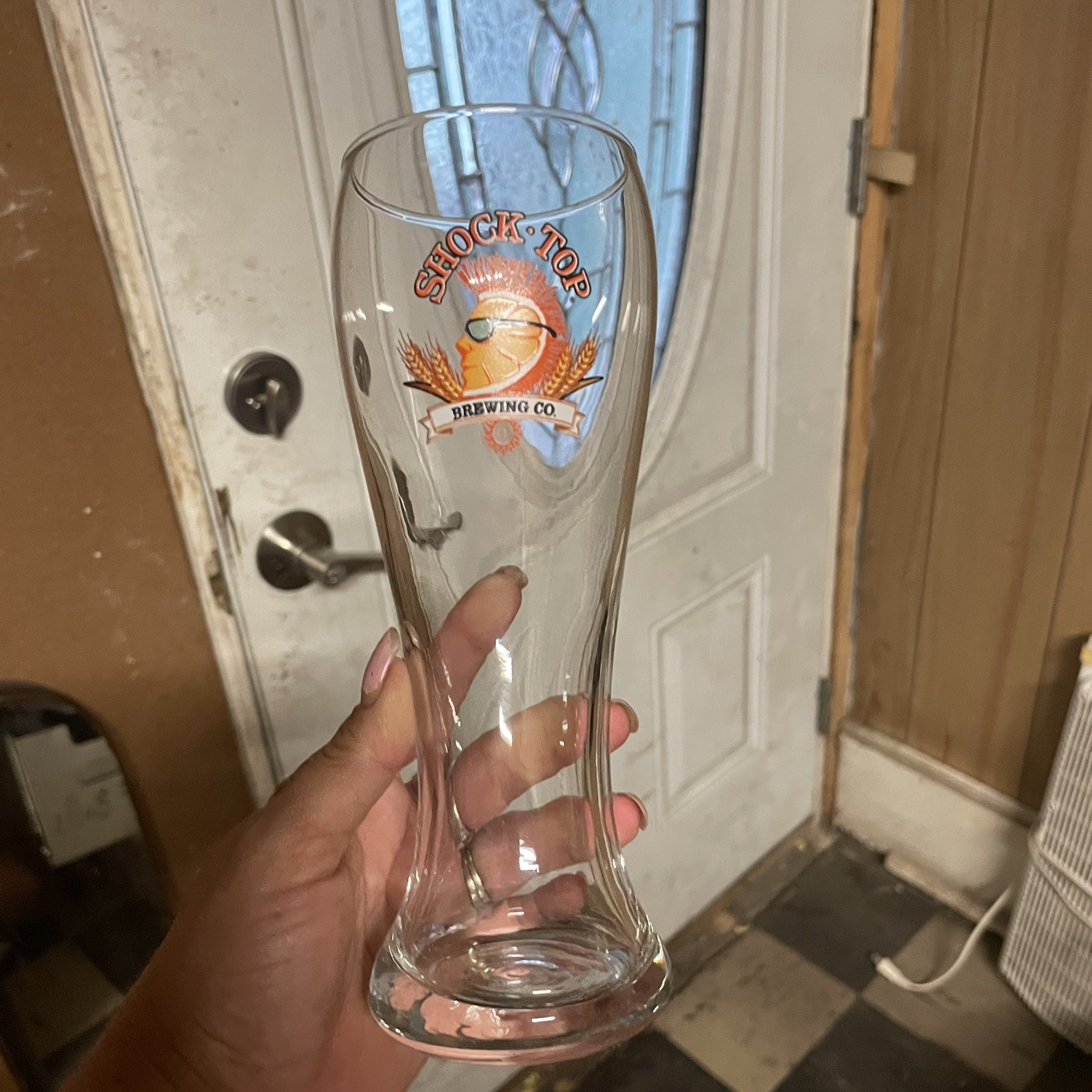 Shock Top Brewing Co. Pilsner Glass