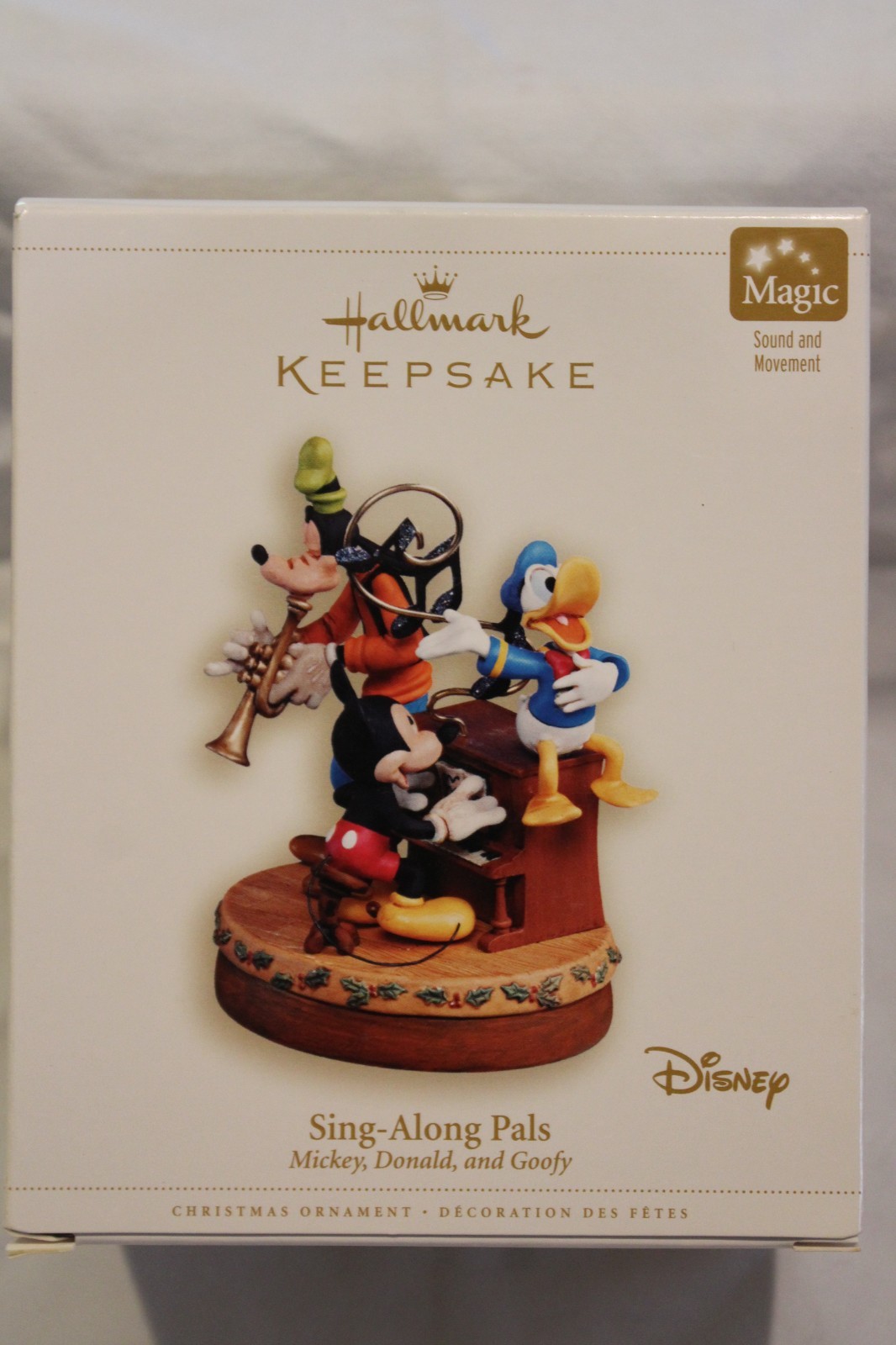2006 Disney Sing-Along Pals Hallmark Keepsake Ornament - Mickey, Donald & Goofy