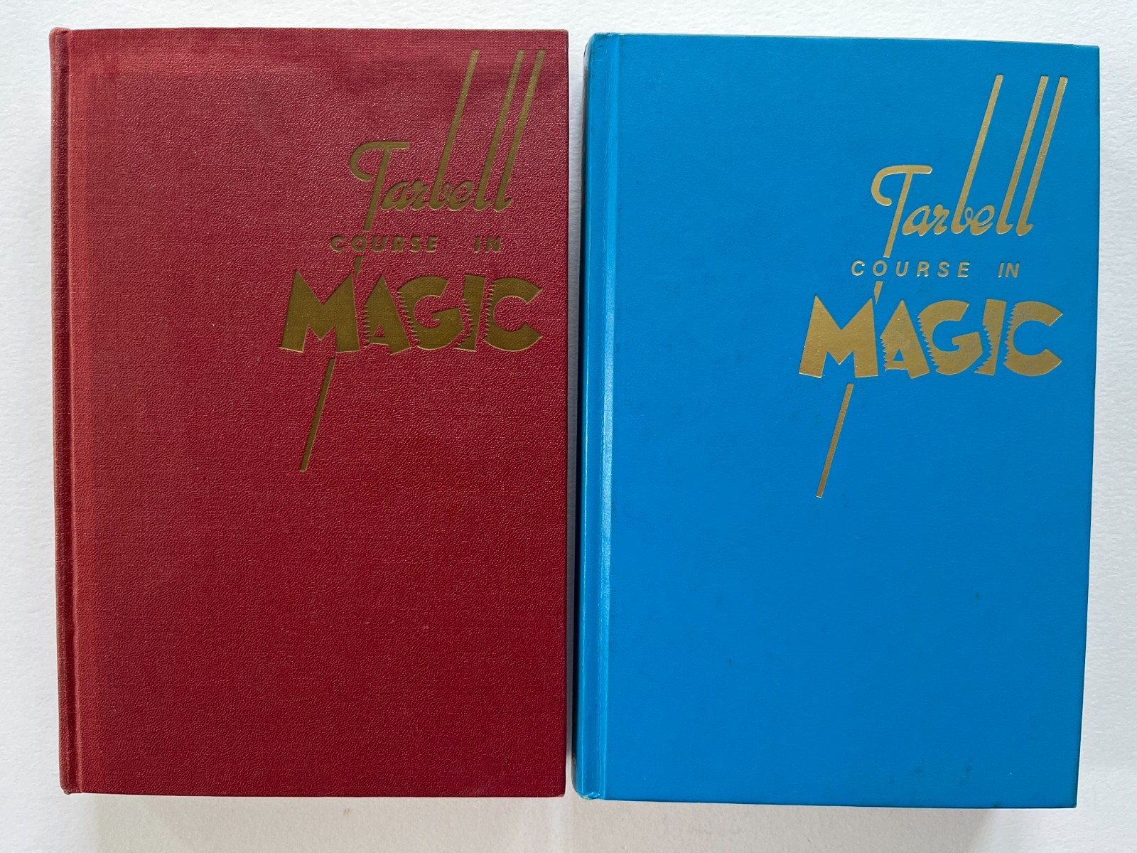 TARBELL COURSE IN MAGIC, Volume 1 & 2 ~ Magician Magic tricks vintage books