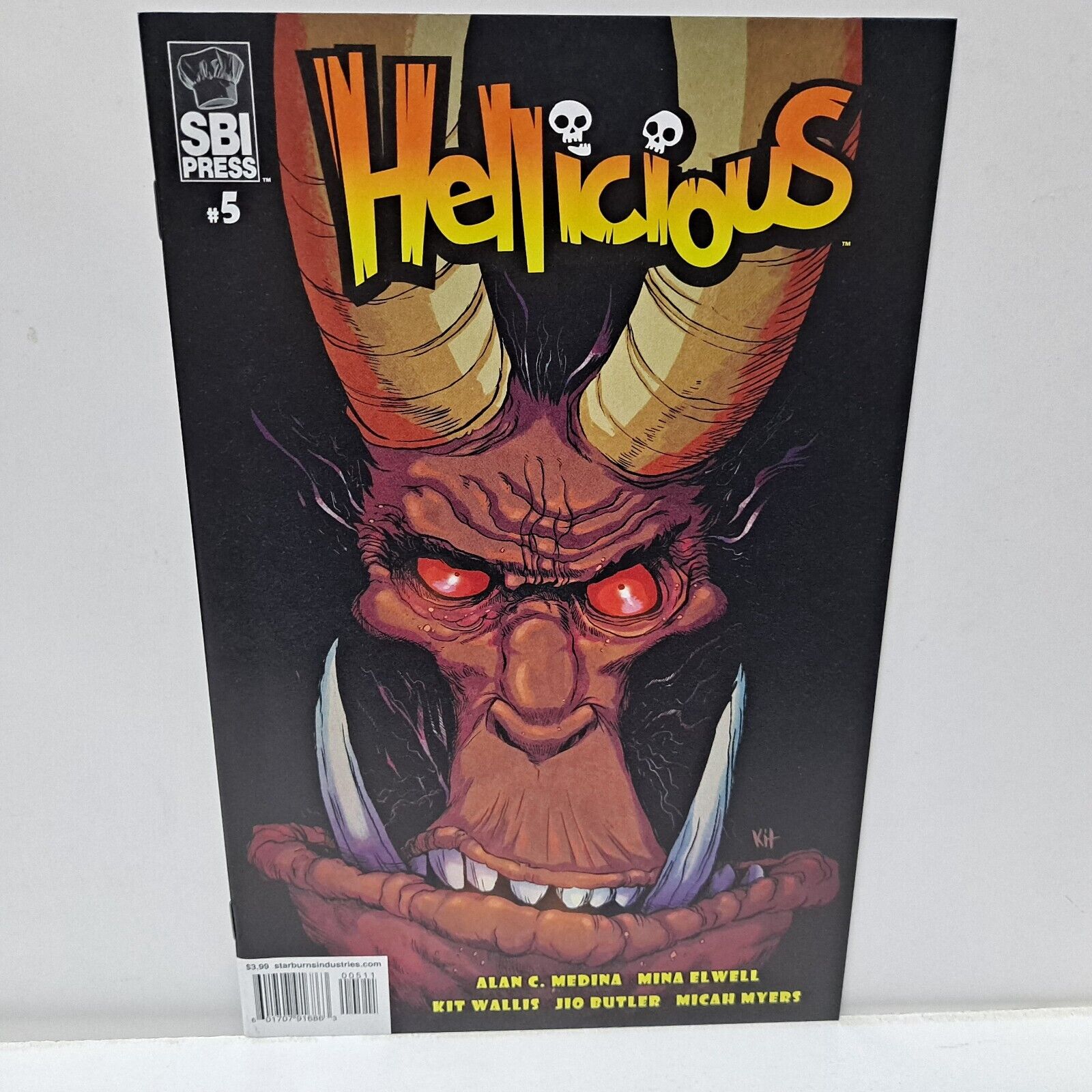 Hellicious #5 SBI Press Comics VF/NM