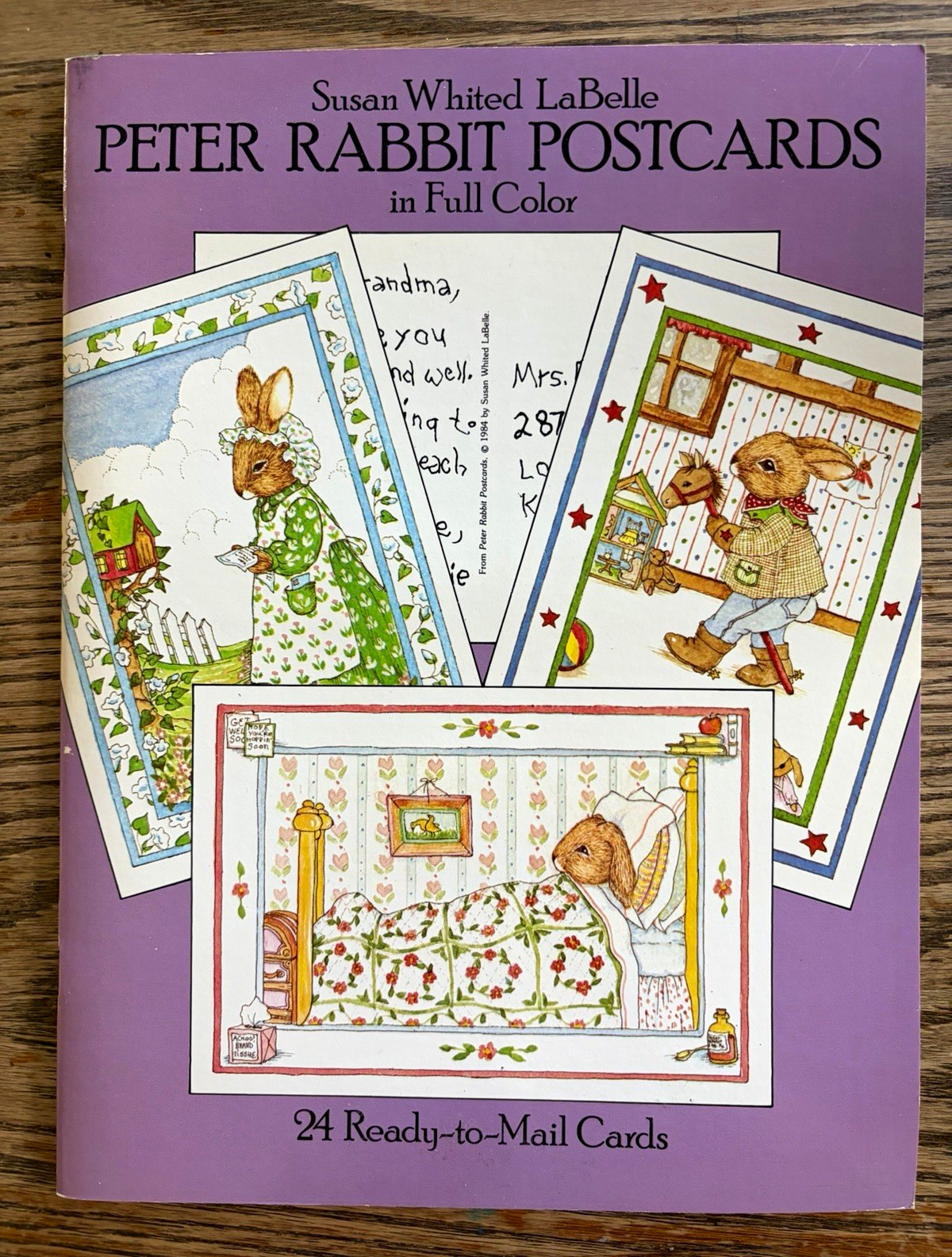 Vintage 1984 Peter Rabbit Postcards Susan Whited LaBelle Dover 24 Unused Cards