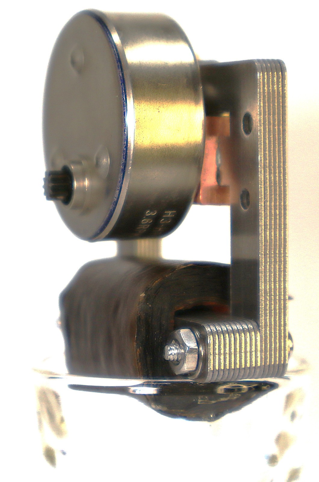 Telechron / G.E. Clock Motor & Coil,  H-3 Nickel Rotor - Re-lubed and tested 