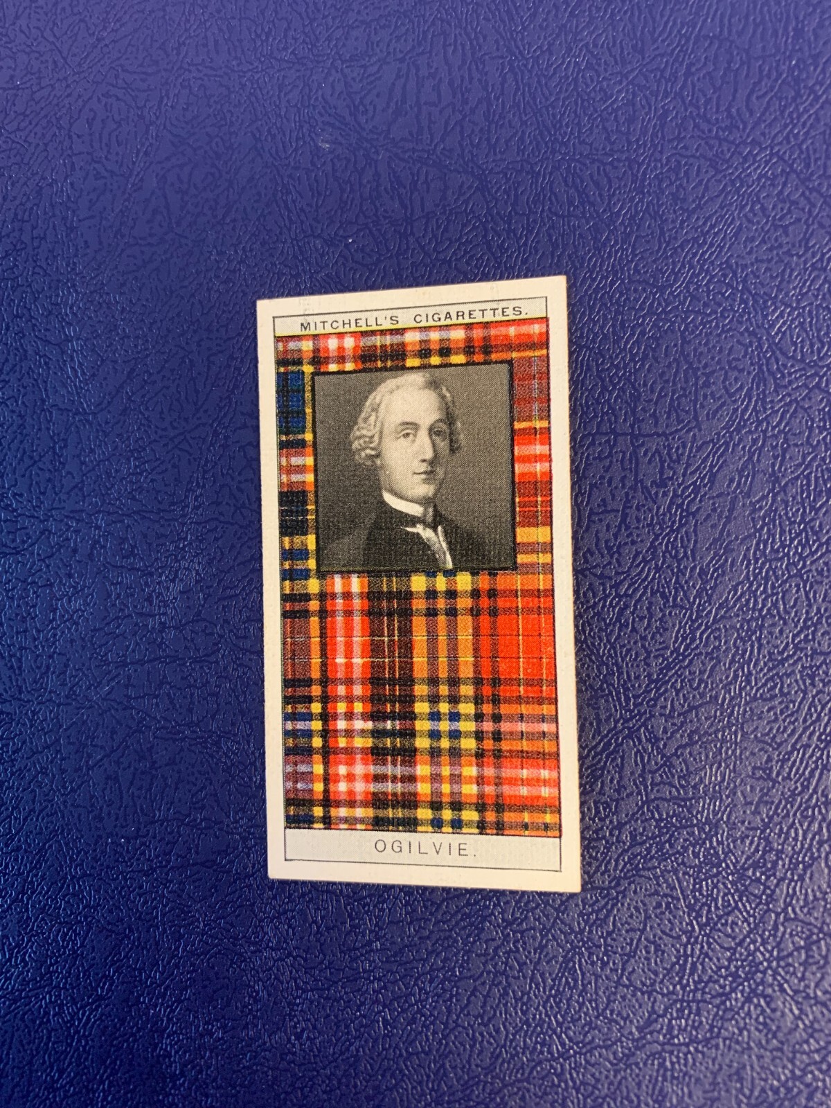 1927 Mitchell\'s Cigarettes CLAN TARTANS #44 David Lord Ogilvie Earl of Airlie