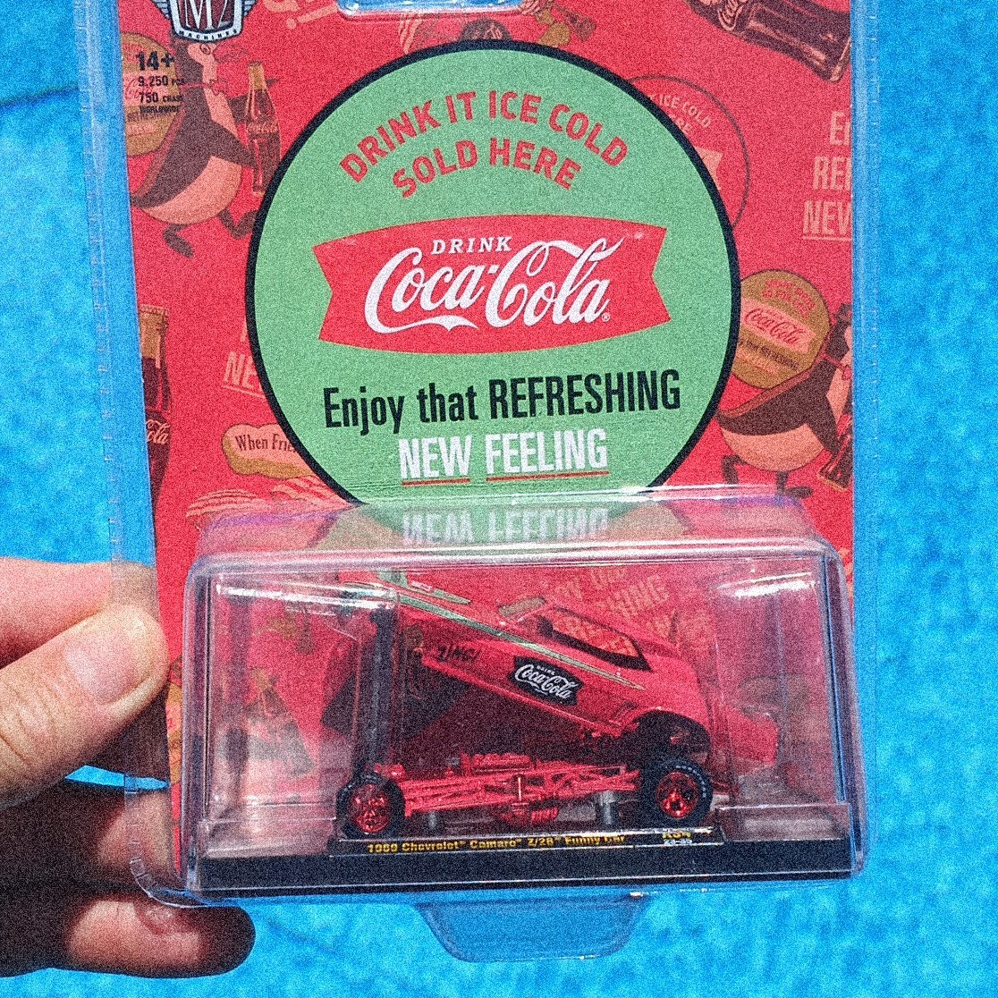 M2  Machine CHASE 1 Of 750 Coca-Cola 1969 Chevy Camaro Z/28 Funny