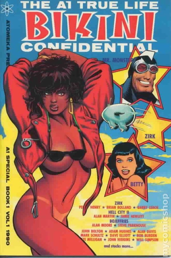 A1 True Life Bikini Confidential #1 FN 6.0 1990 Stock Image