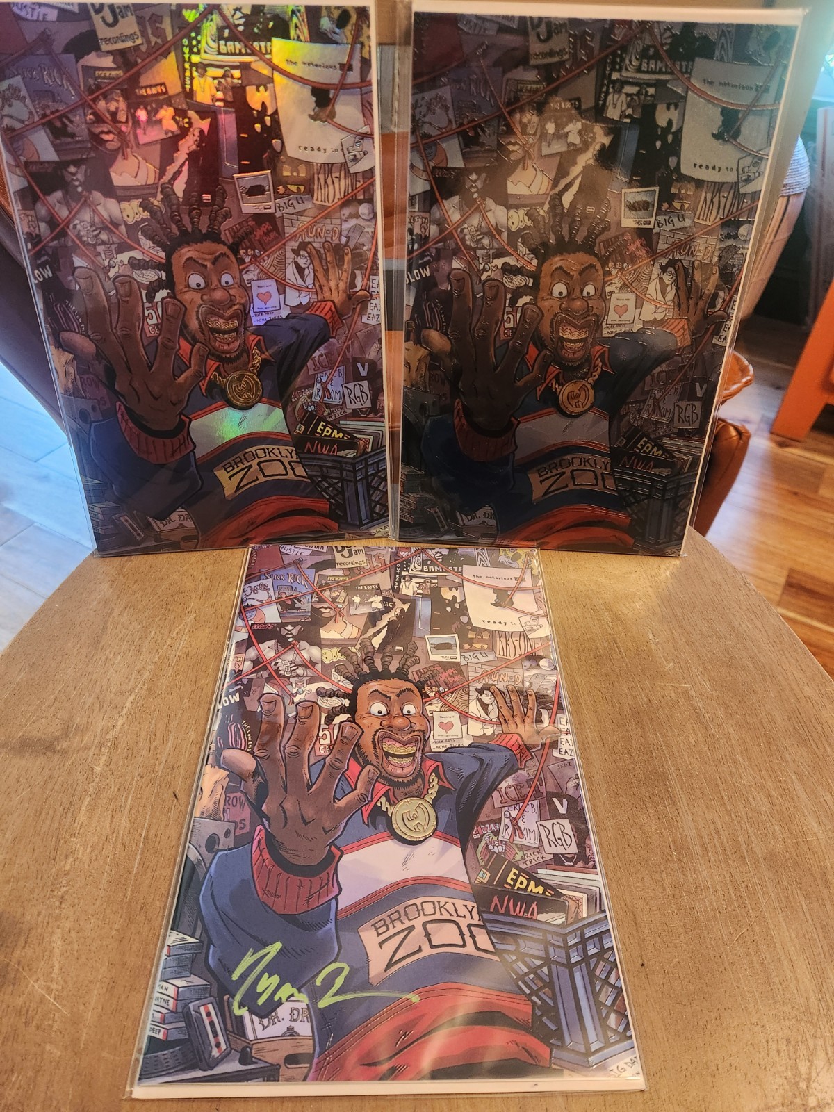 ORBIT: HISTORY OF HIP HOP OL\' DIRTY BASTARD 3 BOOK SET BY ARTIST RYAN G BROWNE