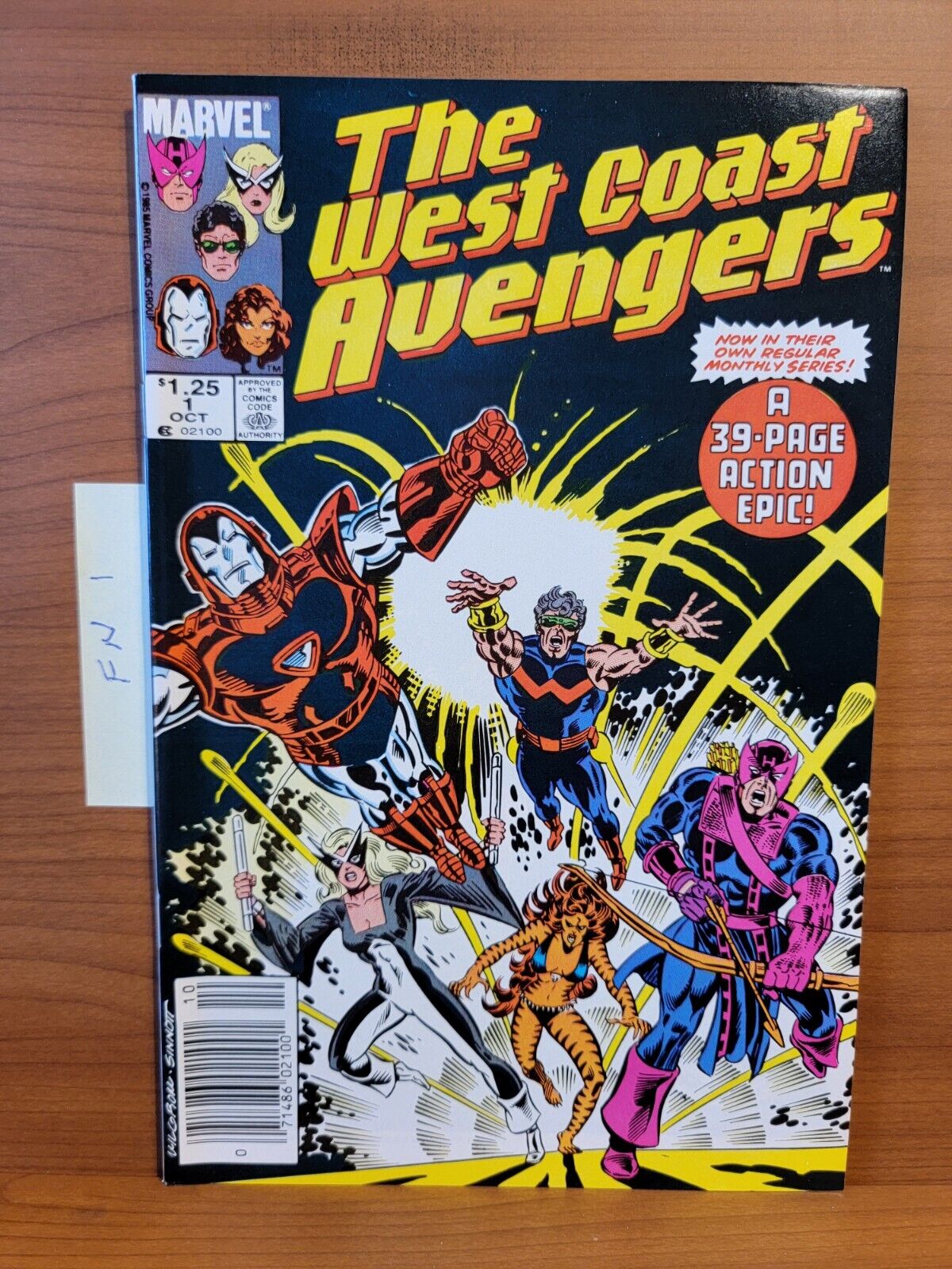 The West Coast Avengers #1 FN Marvel 1985