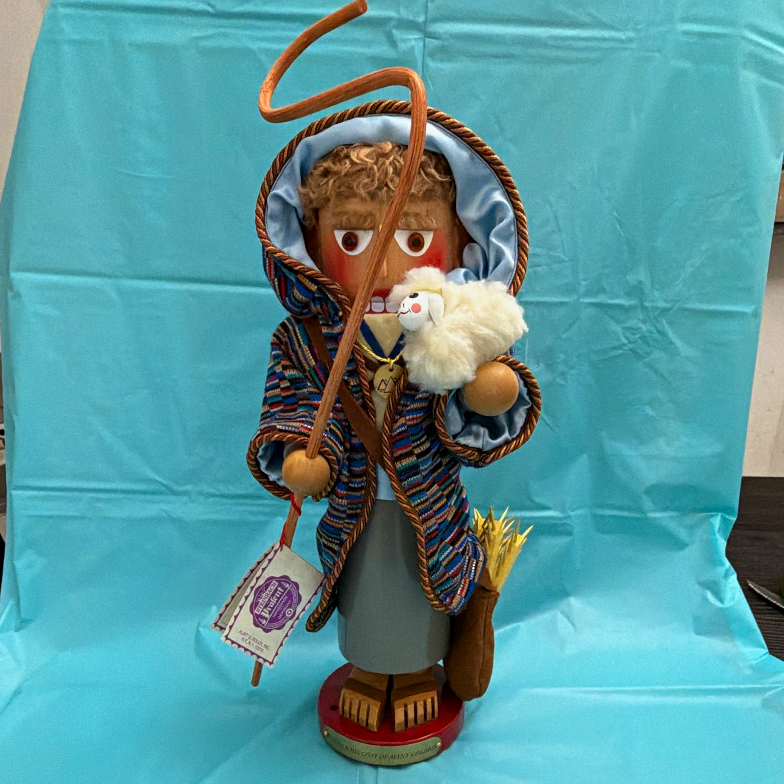 Rare Steinbach Limited Edition Joseph and His Coat of Many Colors Nutcracker