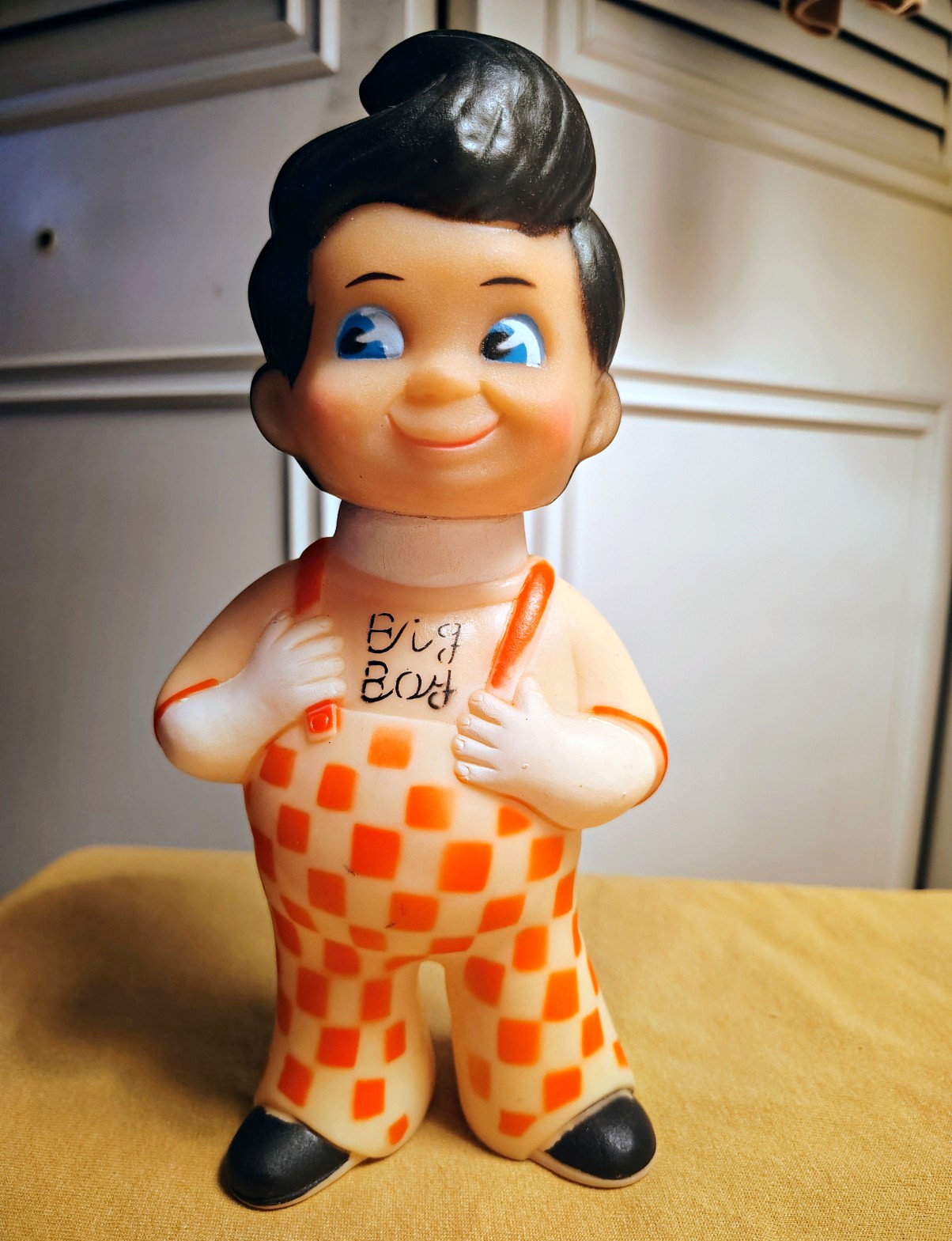 Vintage 1973 Big Boy Bank,Rubber