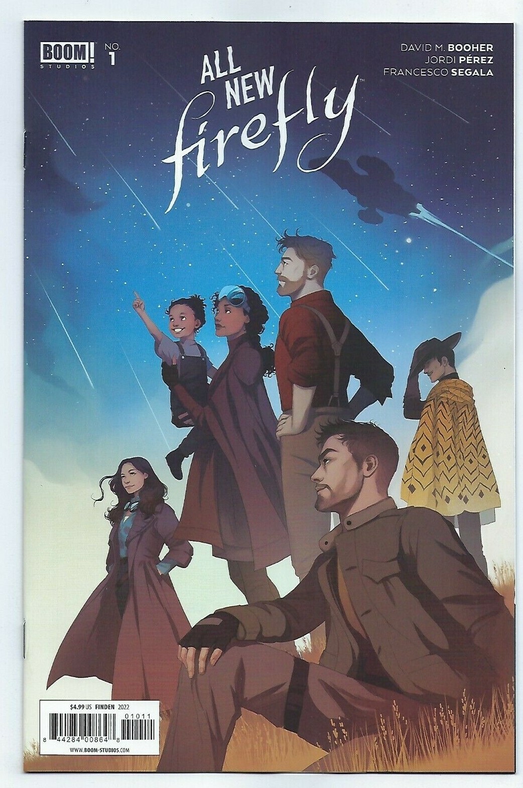 Boom Studios ALL NEW FIREFLY #1 first printing cover A Boom Studios ALL NEW FIREFLY #1 first printing cover A