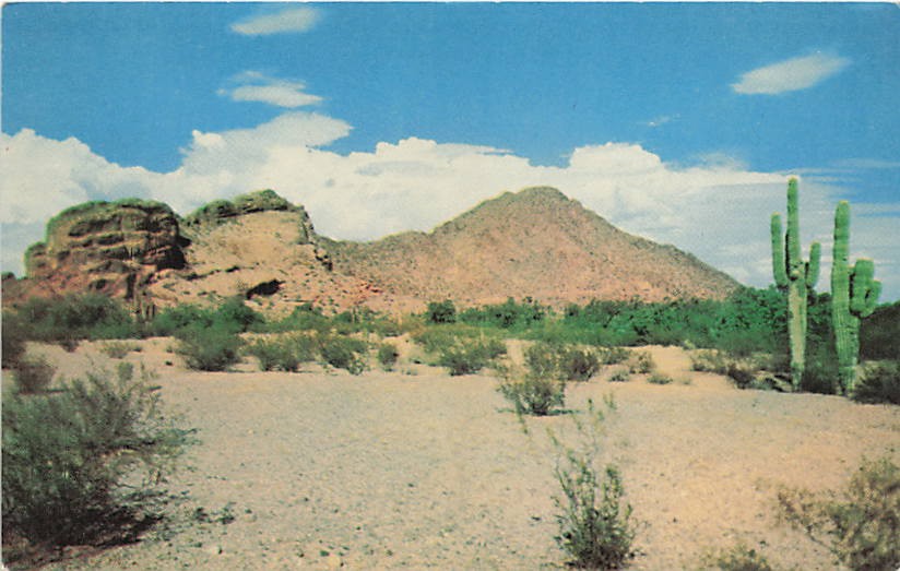 Postcard AZ: Camelback Mountain, Phoenix, Arizona Postcard AZ: Camelback Mountain, Phoenix, Arizona