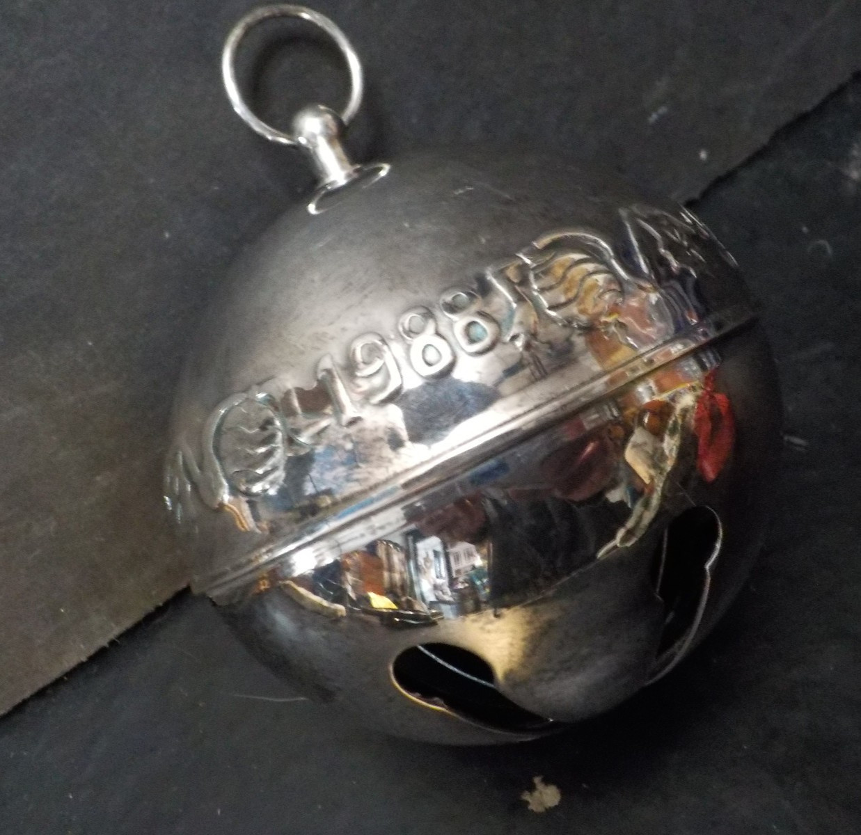 1988 WALLACE SILVER PLATE CHRISTMAS SLEIGH BELL