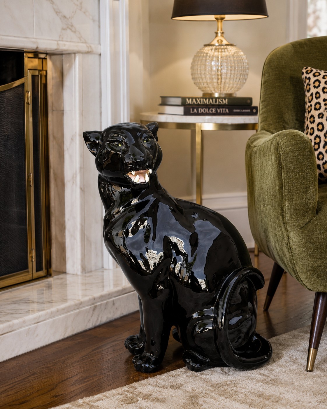 MCM  Black Panther Cougar Ceramic 22\