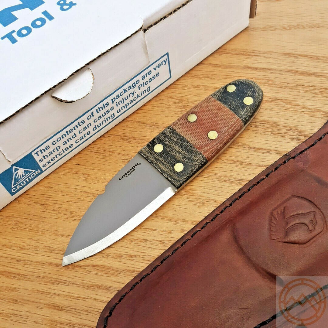 Condor Primitive Bush Dagger Fixed Knife 2.5\