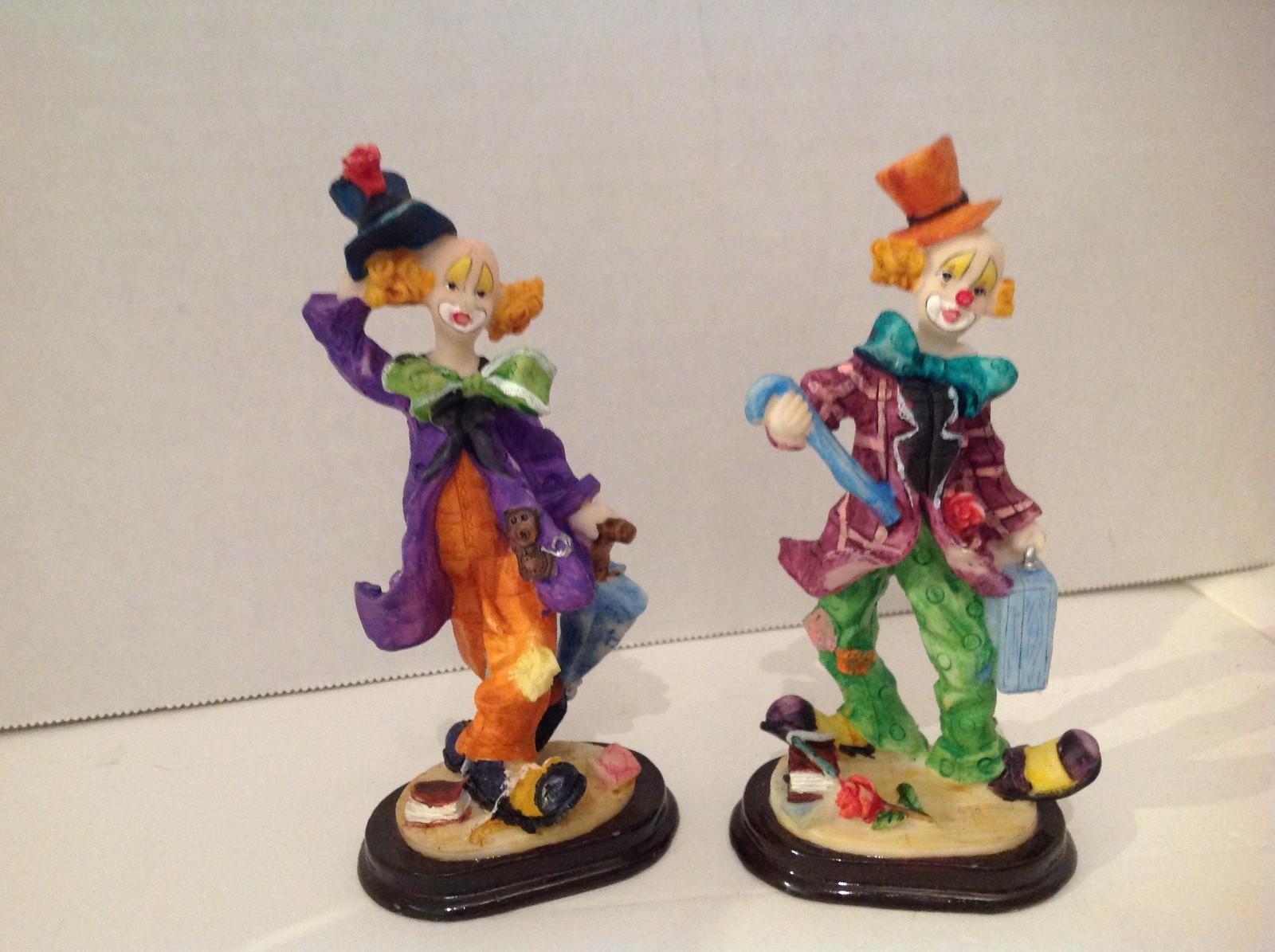 Vintage K's Collection Clown Figurines
