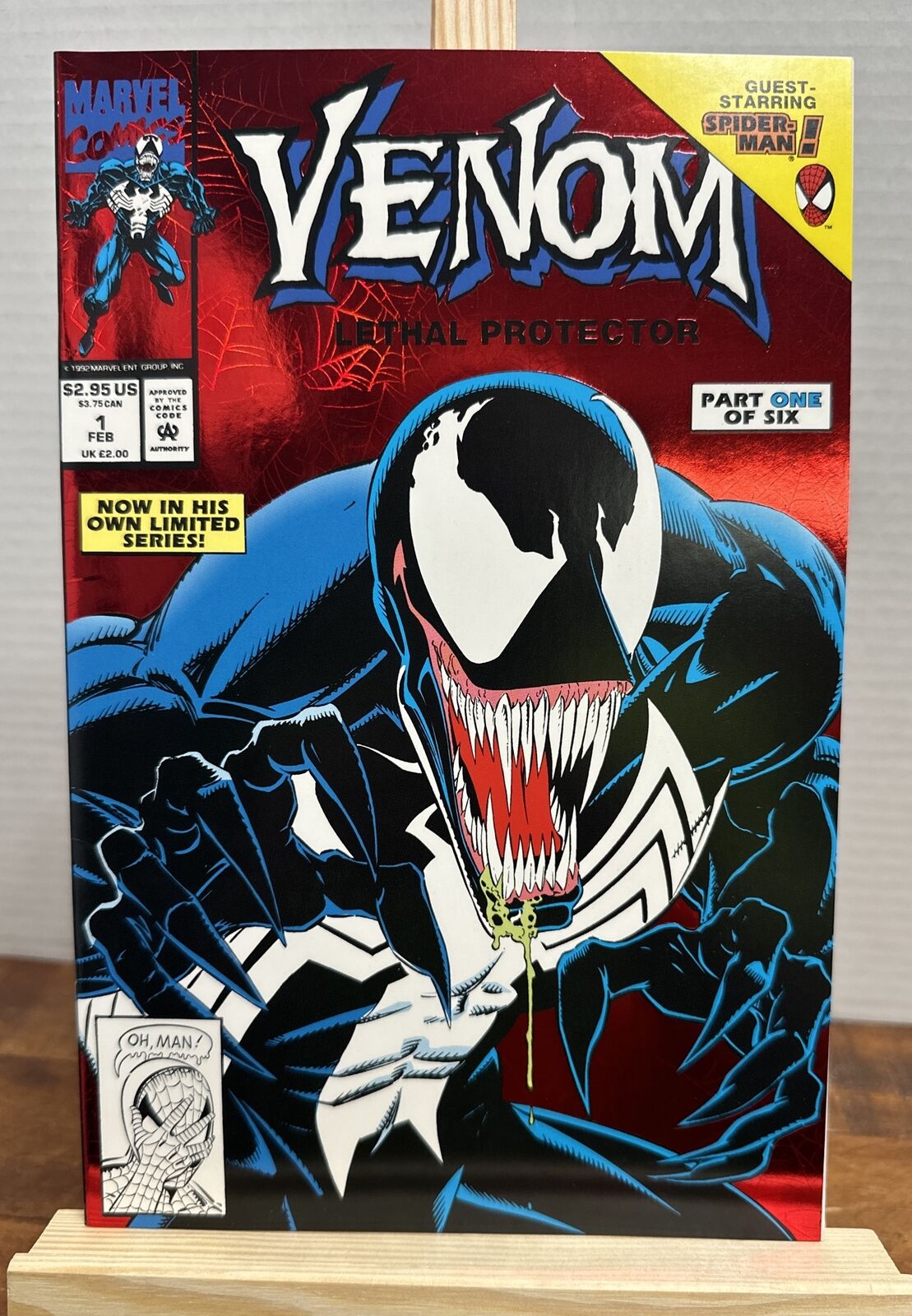 Venom: Lethal Protector #1 (1993) - Newsstand - High Grade