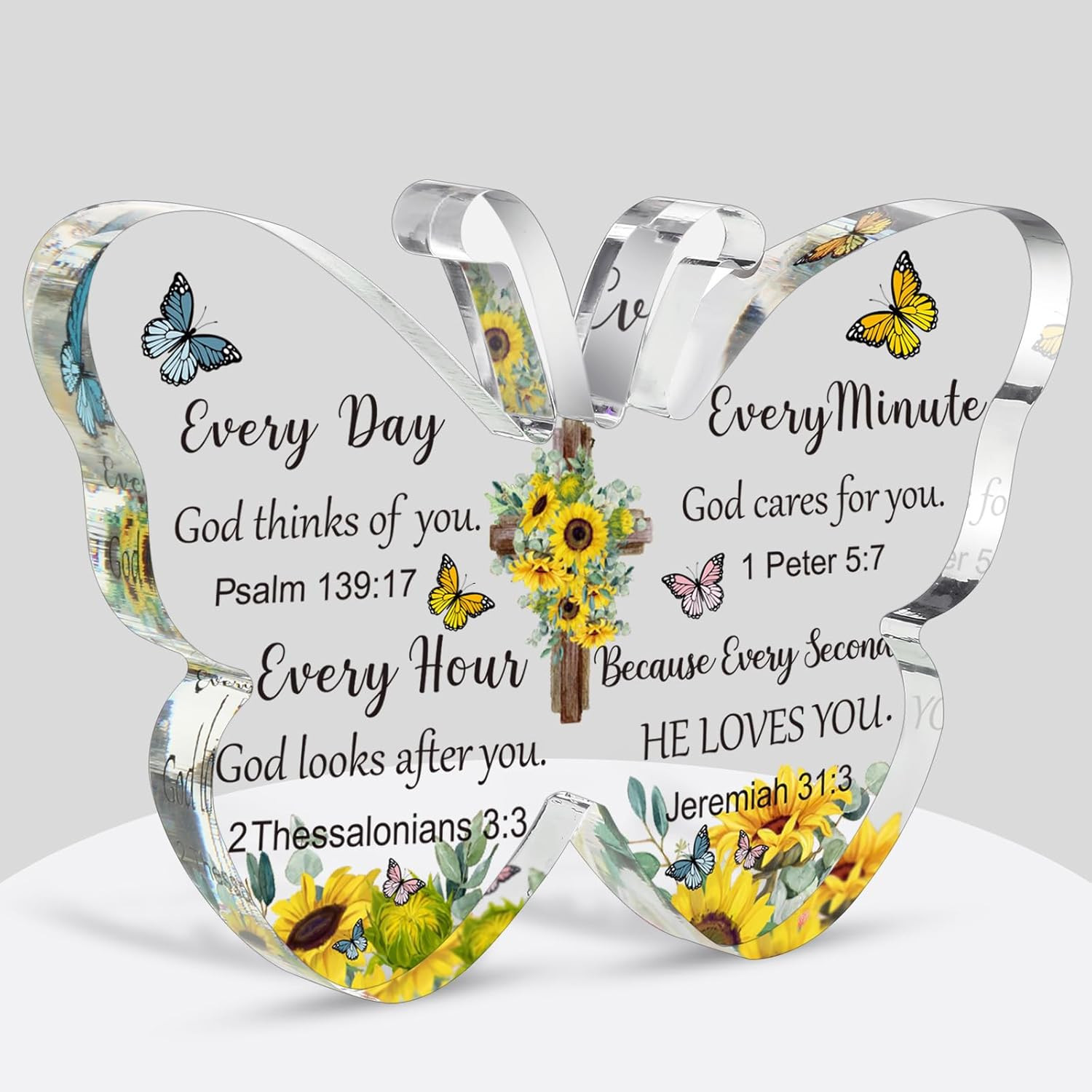 Barydat Acrylic Christian Gifts Bible Verses Religious Gifts for Women Men Inspi Barydat Acrylic Christian Gifts Bible Verses Religious Gifts for Women Men Inspi