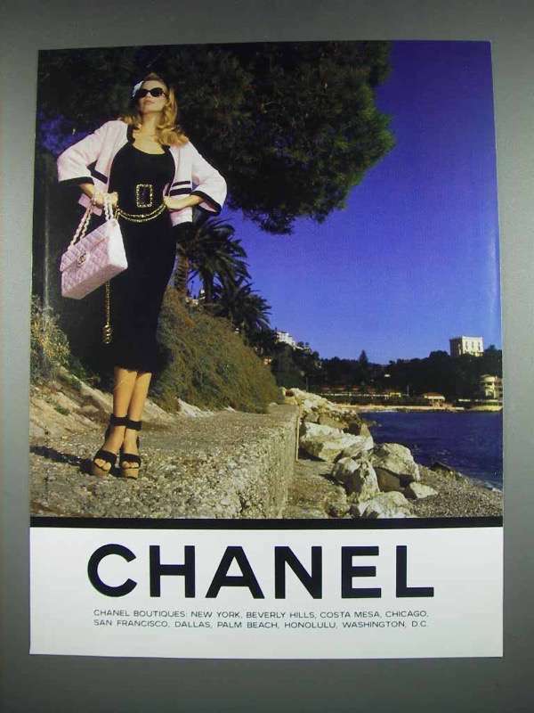 1992 Chanel Fashion Ad