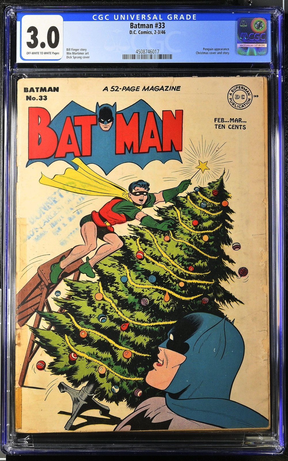 Batman 33 CGC 3.0