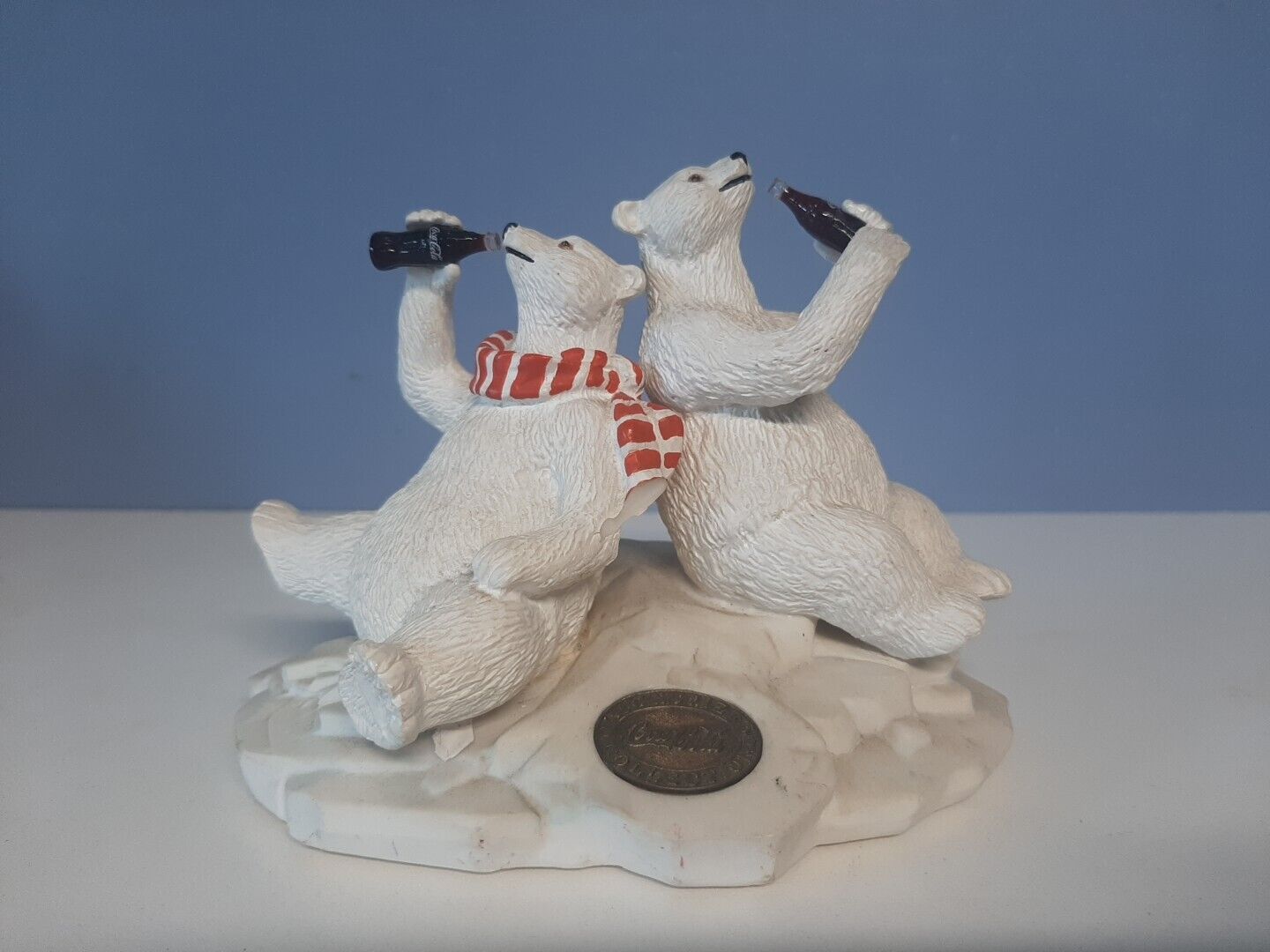 Vtg Coca Cola Polar Bear Figure 96 Heritage Collection