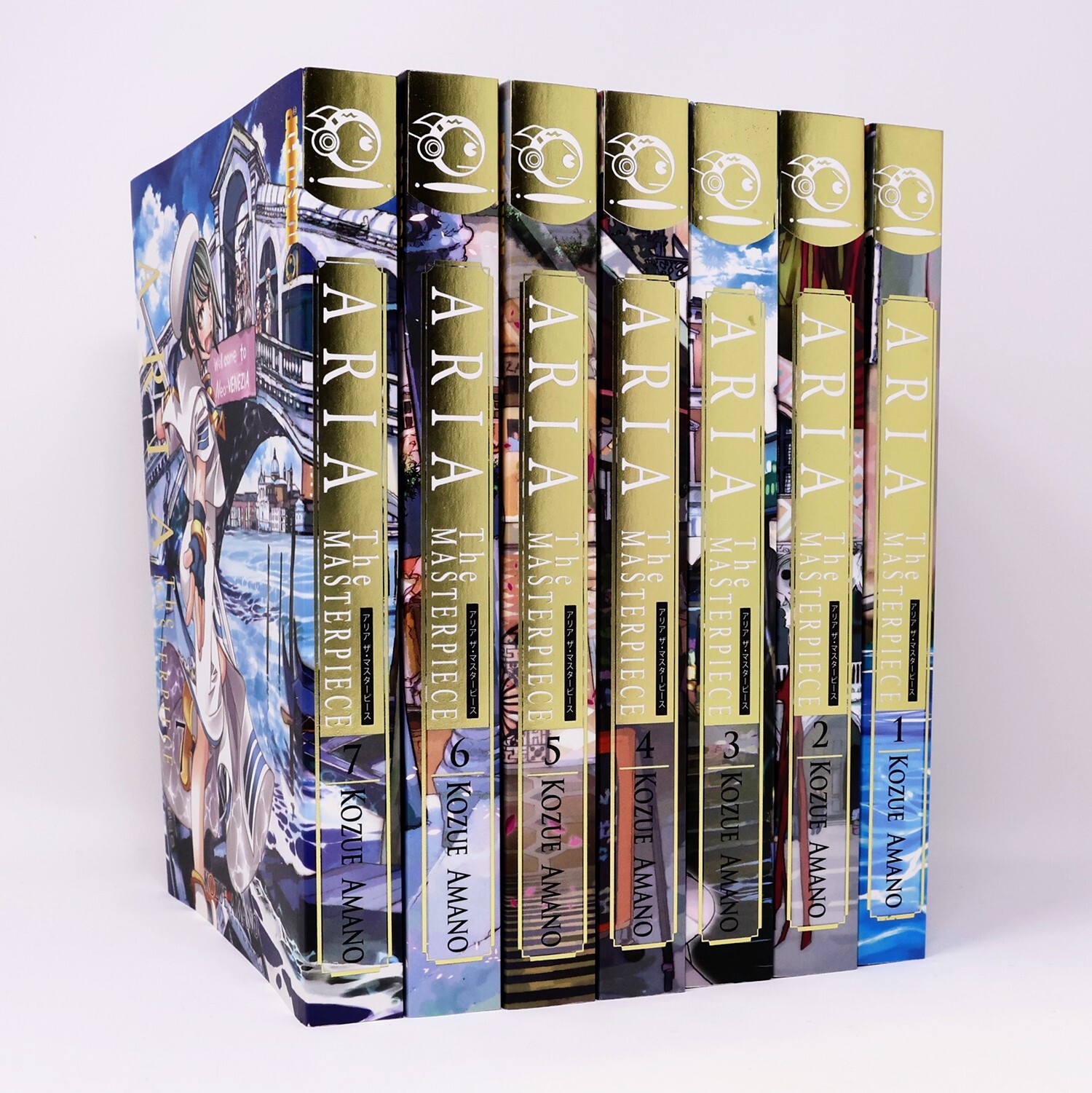 Aria the Masterpiece English Manga Complete Vol 1 2 3 4 5 6 7 Rare OOP