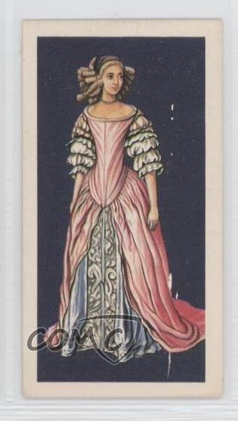 1967 Brooke Bond British Costume Tea Lady\'s Formal Dress 1674 #19 1i3