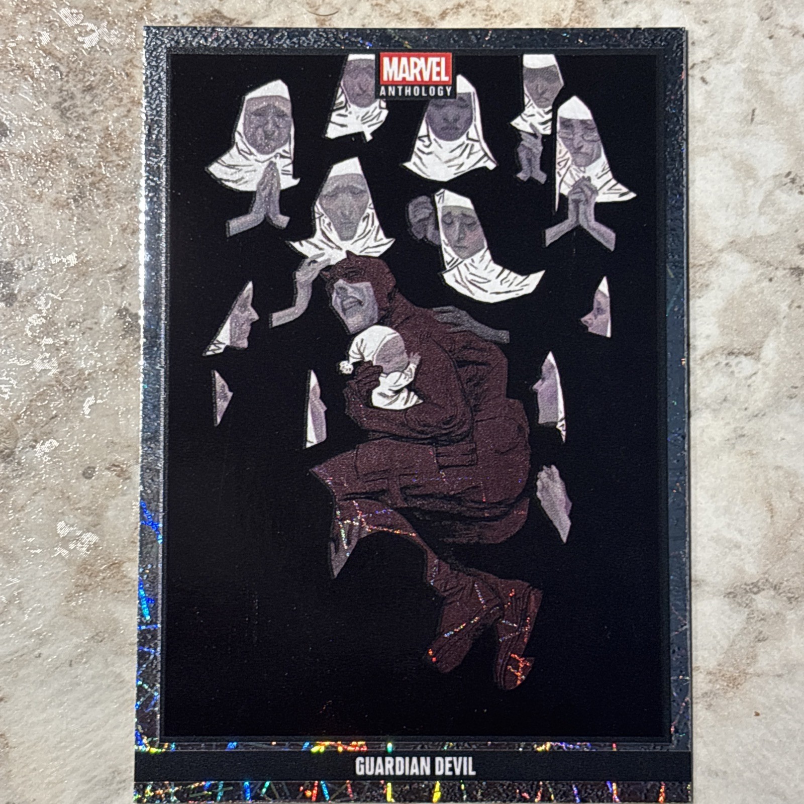 Daredevil Guardian Devil 2025 Panini Marvel Anthology #49 Sparkle Holo /300 MCU