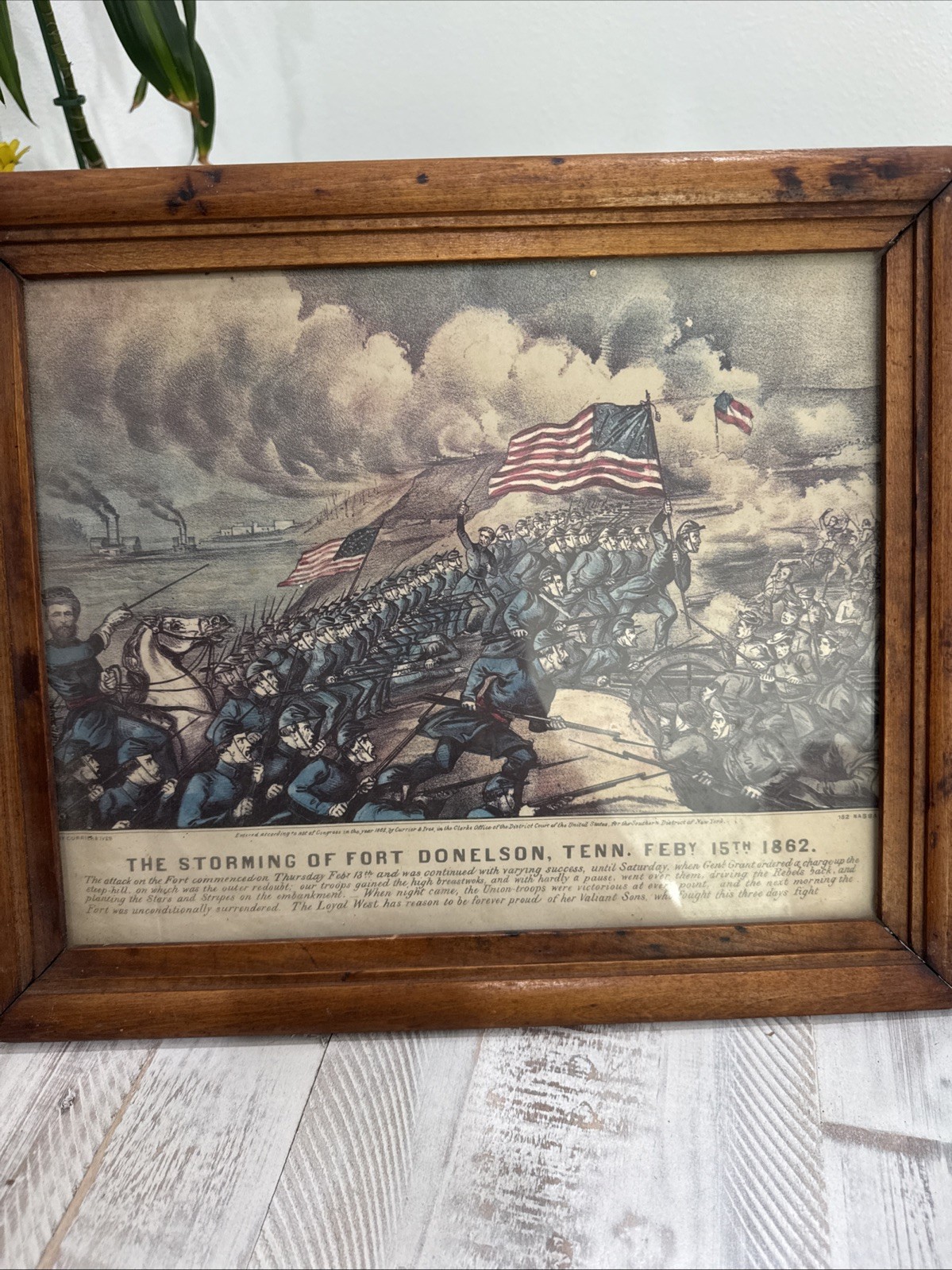 Original 1862 Currier & Ives Lithograph 