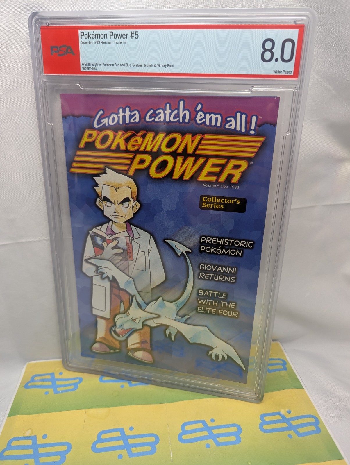 POKEMON POWER #5 PSA Grade 8.0 [1998] Nintendo Power Issue #115 (47 in CGC Pop)