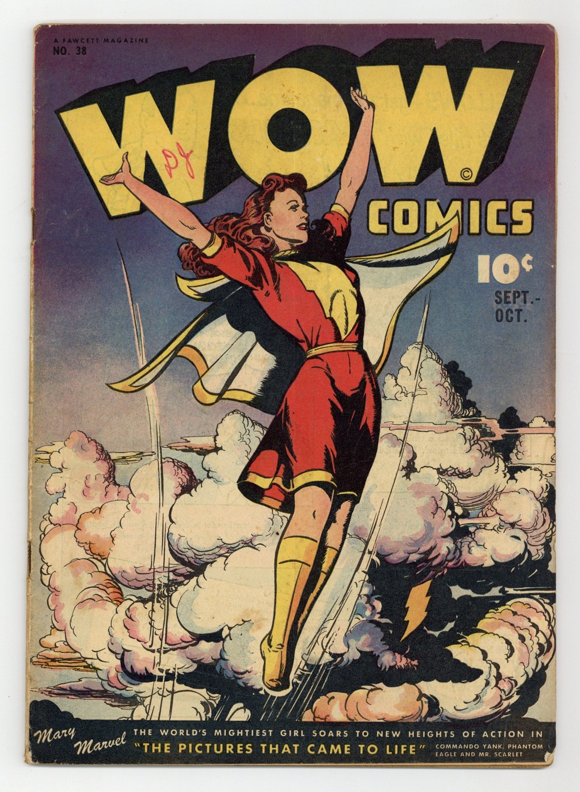 Wow Comics #38 GD/VG 3.0 1945
