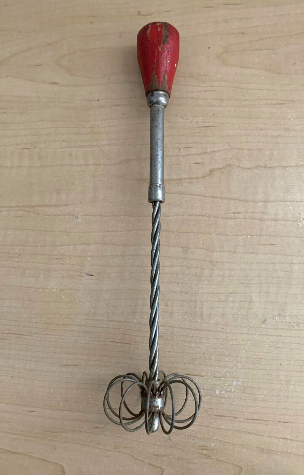 Vintage Manual Push Down Whisk/Beater Made in England