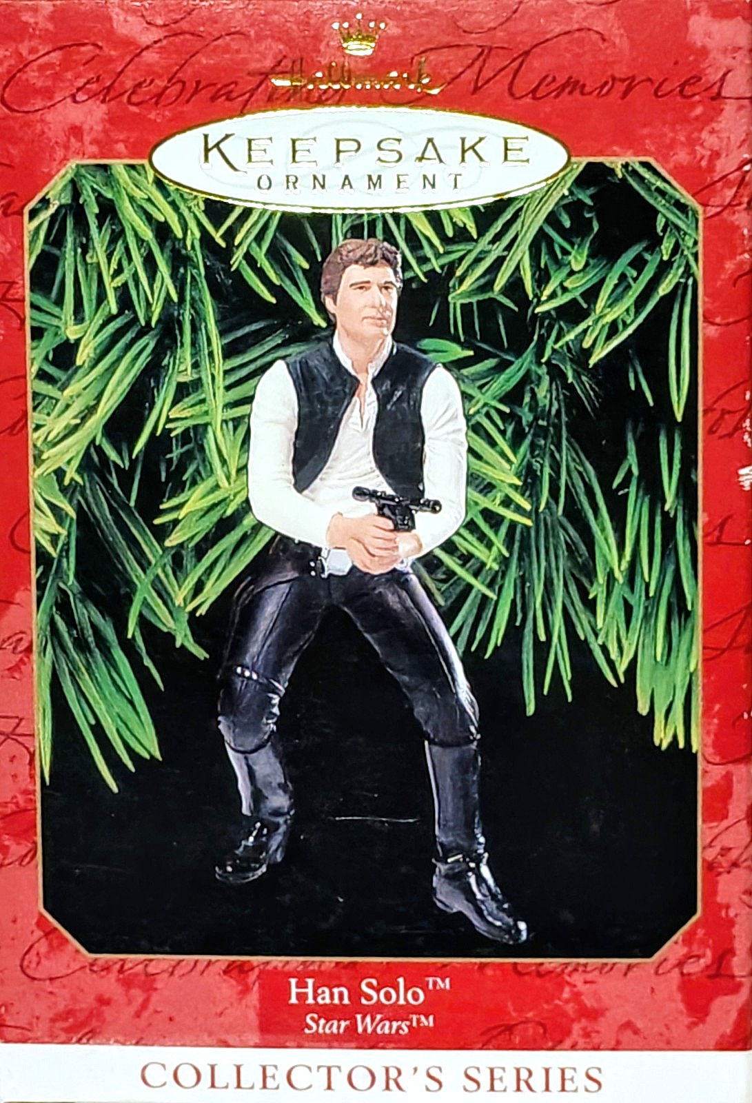 Han Solo - Star Wars - Hallmark Keepsake Ornament - Collector\'s Series - 1999