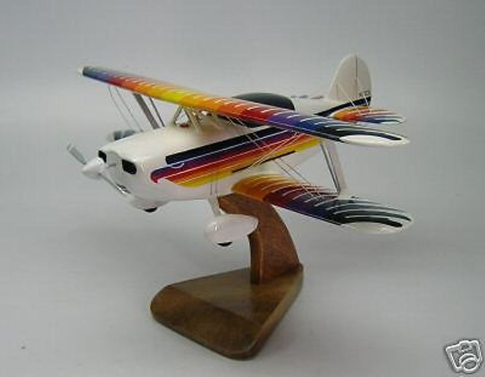 Christen-Eagle II Airplane Desktop Wood Model Regular 