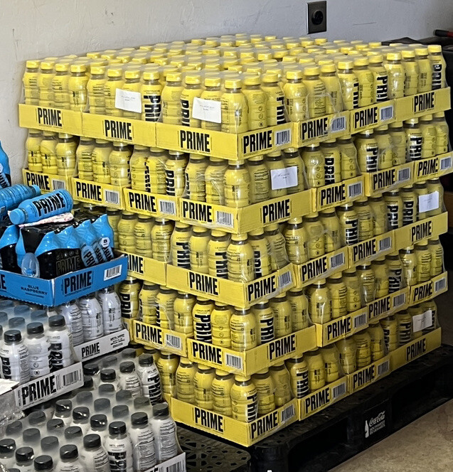 Prime Hydration Drink Lemonade 16.9 FL OZ (Limited Edition) NEW FLAVOR.