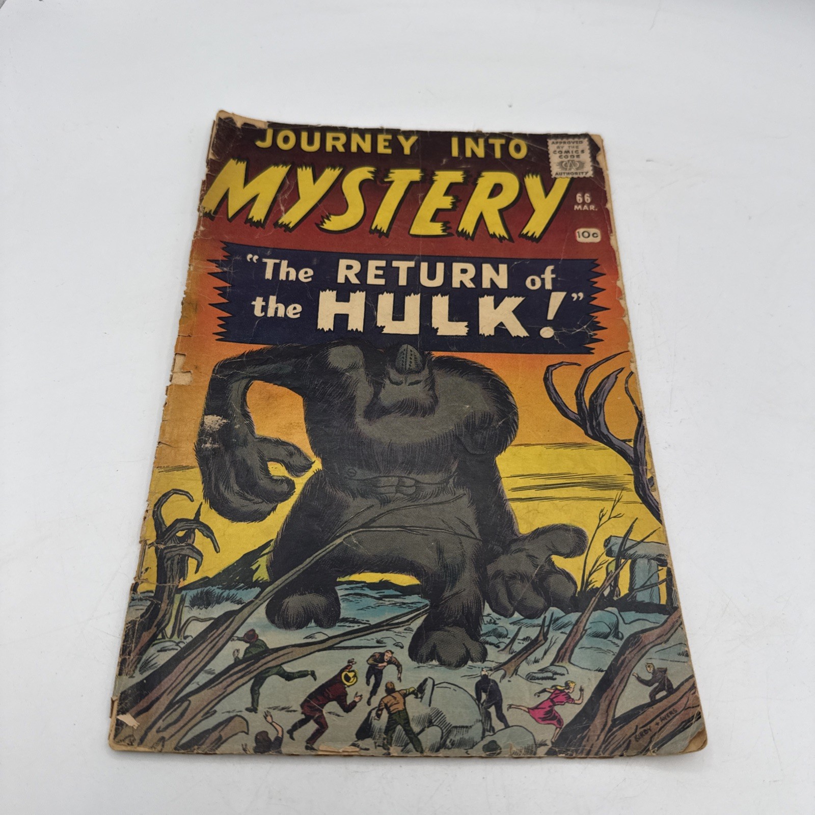 Journey into Mystery #66 (Marvel Comics March 1961) See Description Below