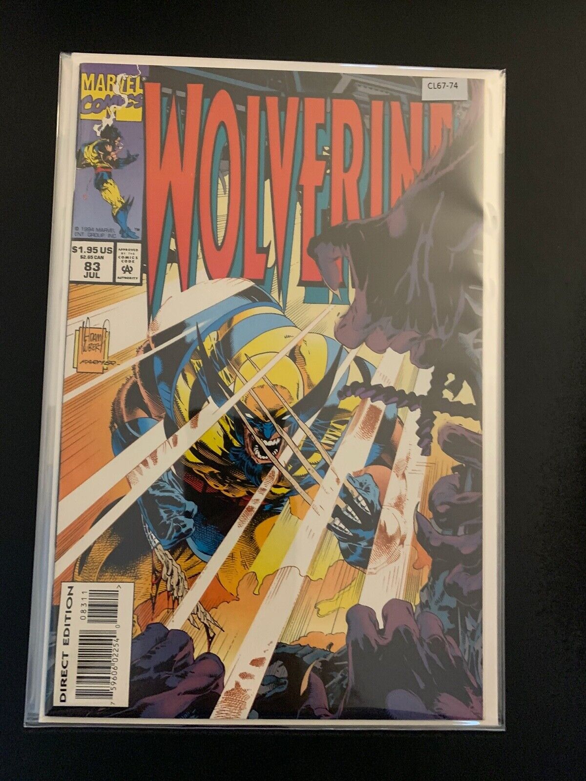 Wolverine #83 Gem Mint Uncirculated Marvel Comic Book CL67-74