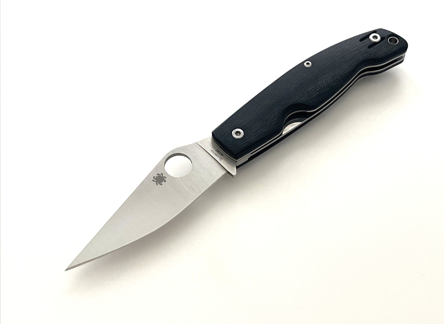 Spyderco C257GP Pattadese Folding Knife M390 G-10 Italy Spyderco C257GP Pattadese Folding Knife M390 G-10 Italy