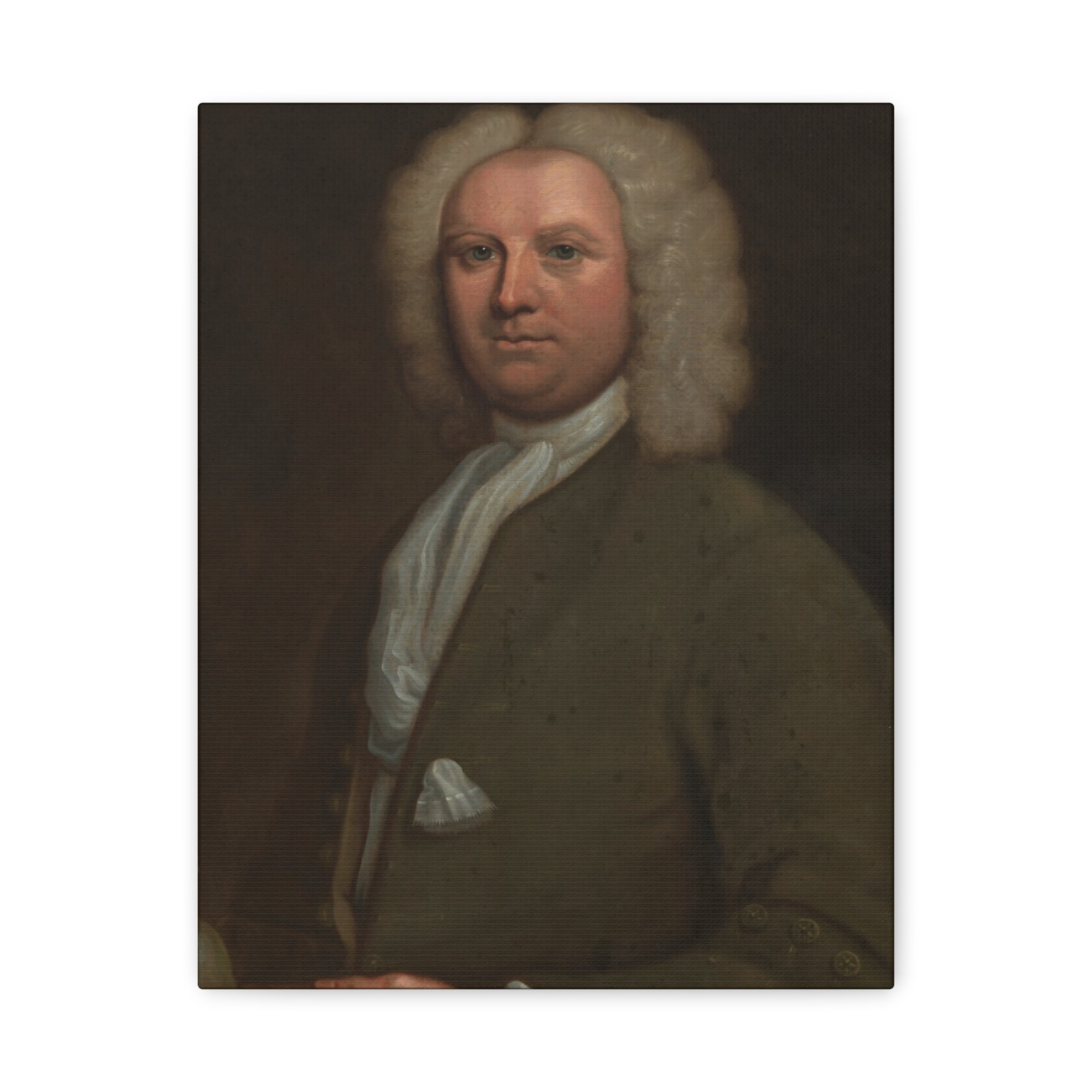 Unidentified Artist - Unidentified Man - c. 1758 - Canvas Wall Art