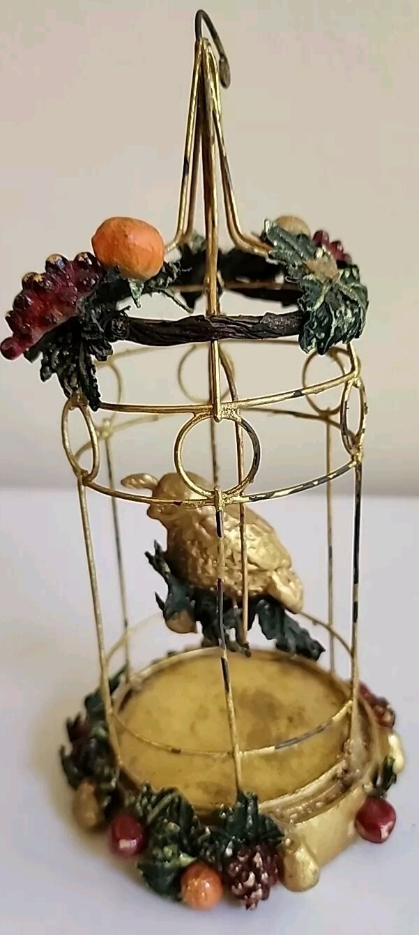 Decorative Birdcage Golden Bird 7\