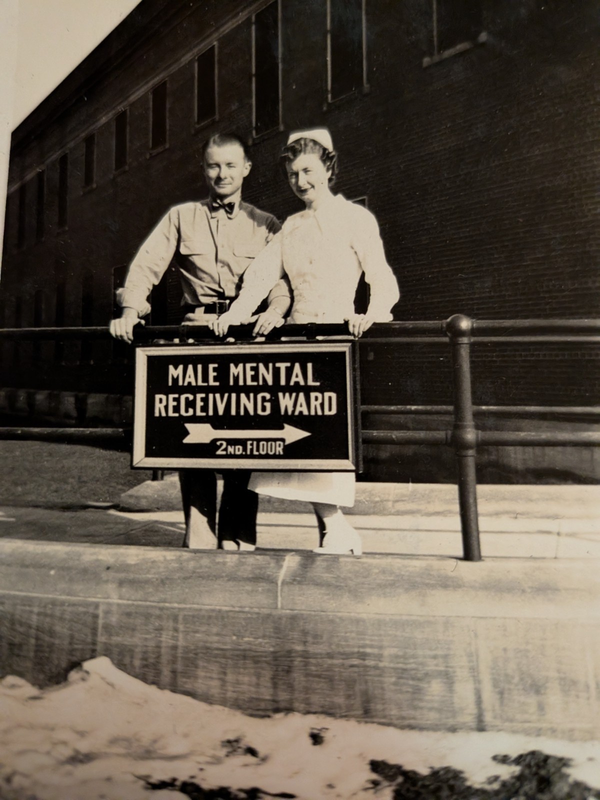 antique medical mental health asylum photo photograph Pittsburgh Dr nurse