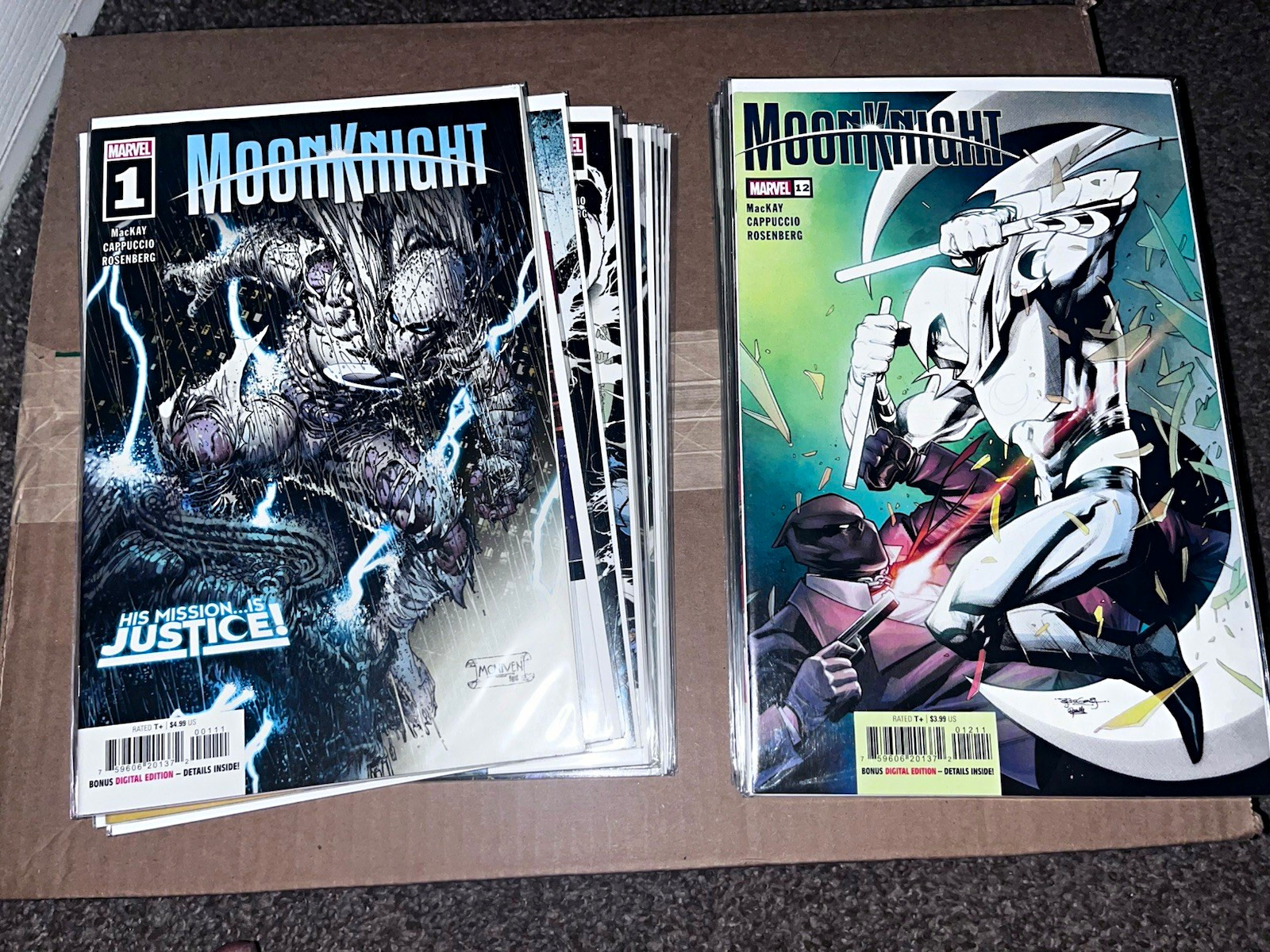 Moon Knight #1 -30 & Moon knight fist of khonshu #0-15 Jed MacKay