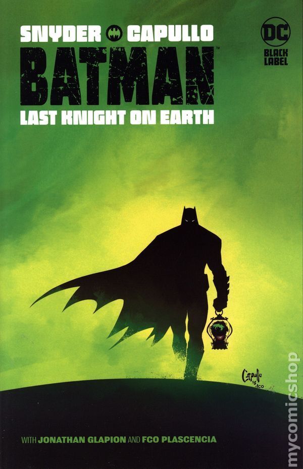 Batman Last Knight on Earth TPB #1-1ST VF 2021 Stock Image