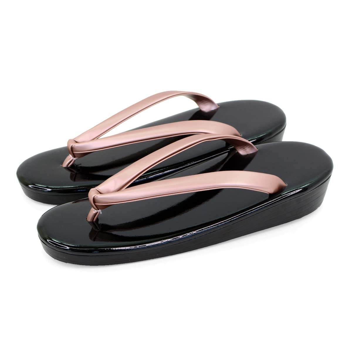Takeharu Women s Urethane Enamel Zori Sandals, Made in Japan, Urethane Sole,